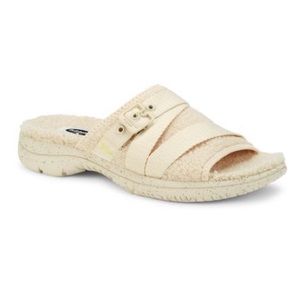 Dr. Scholl's Adelle Faux Fur Slides Tofu, 10